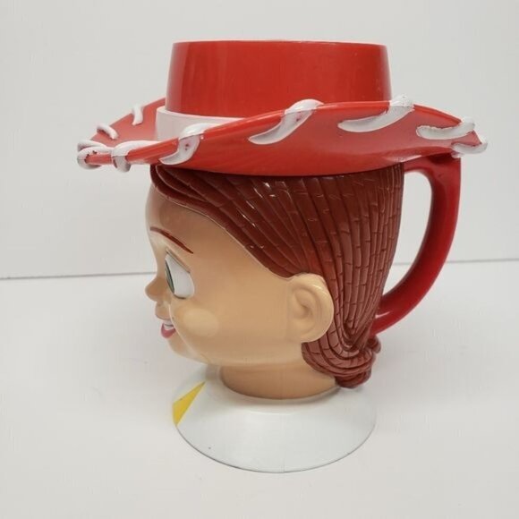 Disney on Ice Toy Story Jessie Cowgirl Flip Top Lid Plastic Mug - Picture 4 of 11